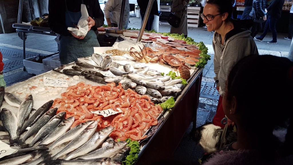 Rialto Fish Market, Venice (Photo credit - Rena Dipti Annobil) 